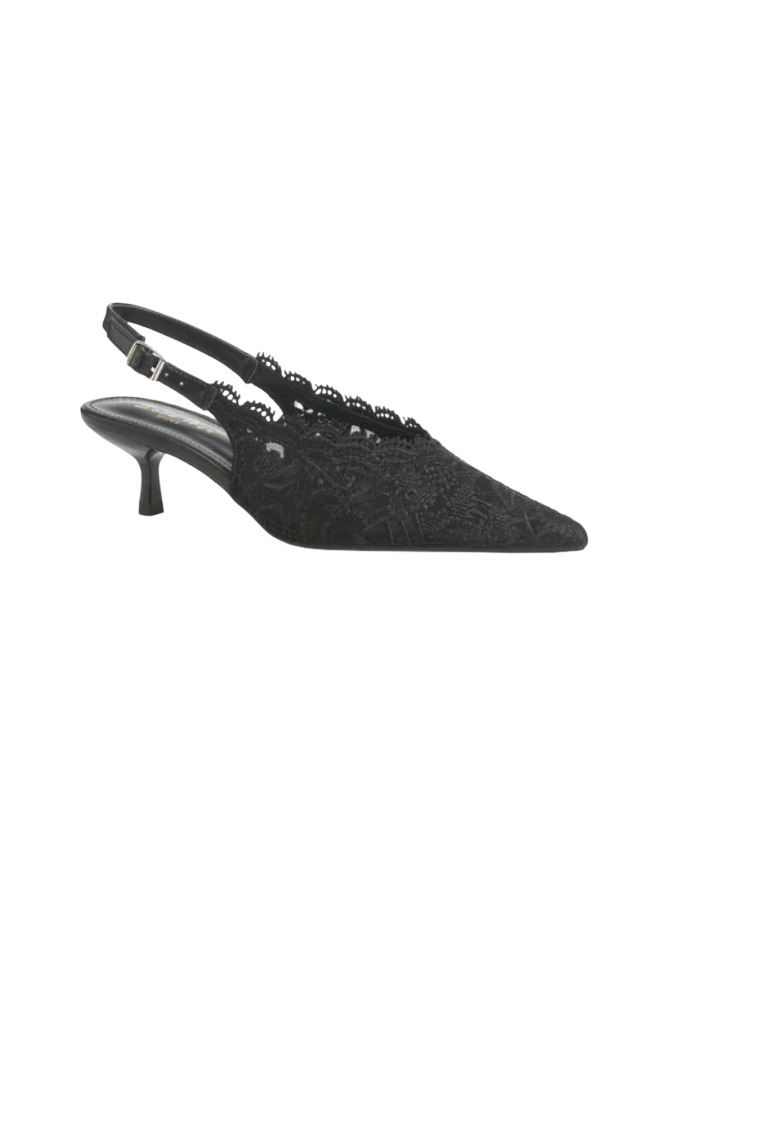 Escarpins Slingback Dentelle